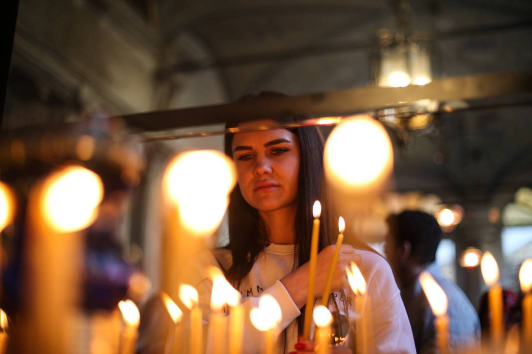 Haliç'te haç çıkarma töreni - Resim: 17